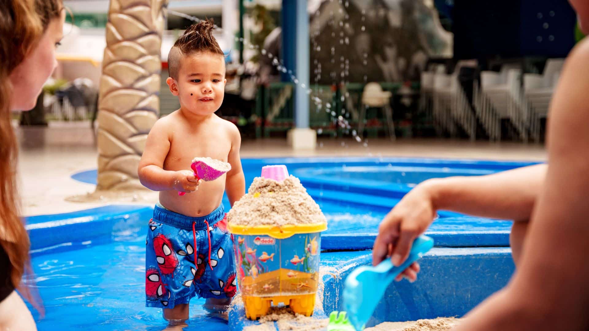 Gezinszwemmen in de vakantie