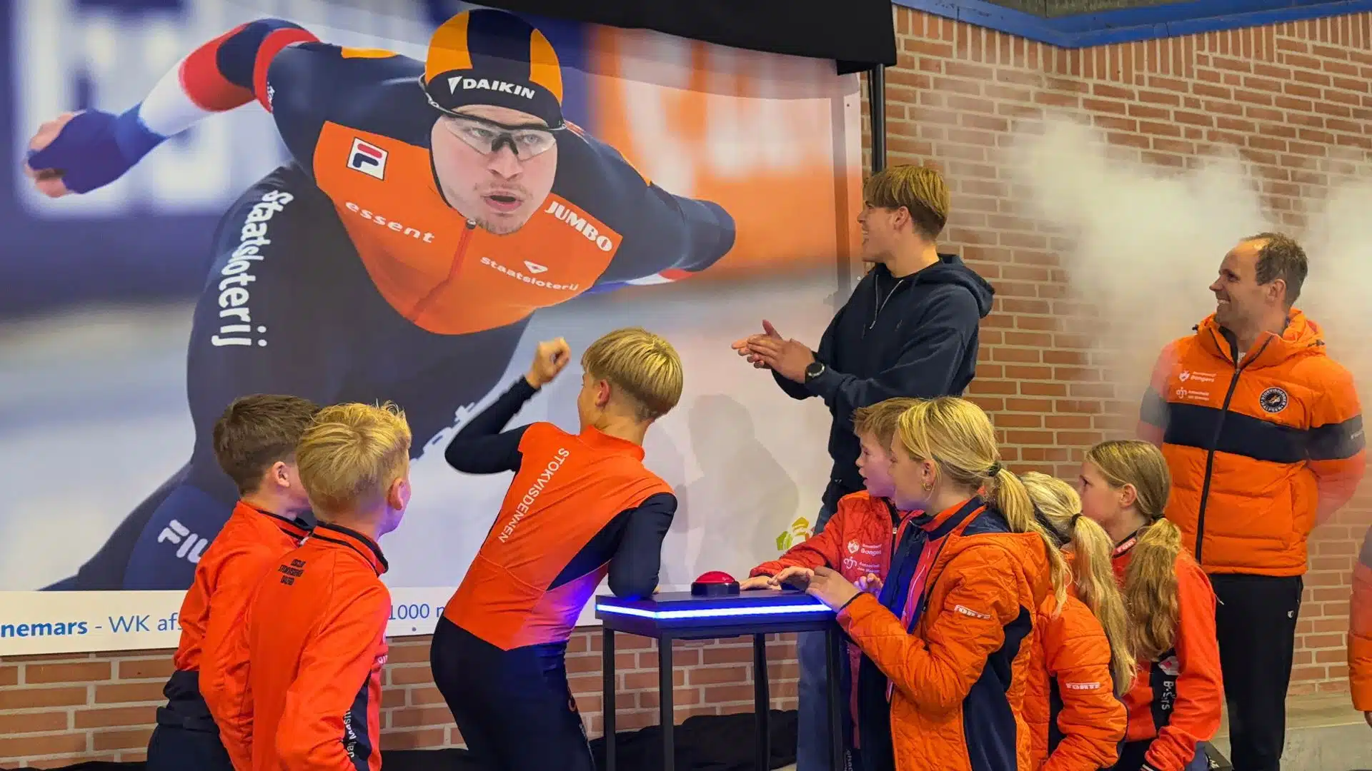 Wereldkampioen Joep Wennemars geëerd op De Scheg